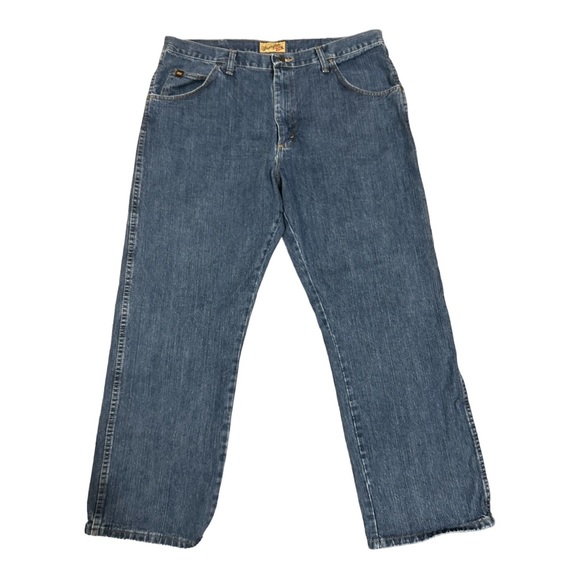 Wrangler 20X Jeans Mens 38x30 Style 22 Relaxed Fit 100% Cotton Denim W919 - Picture 2 of 6